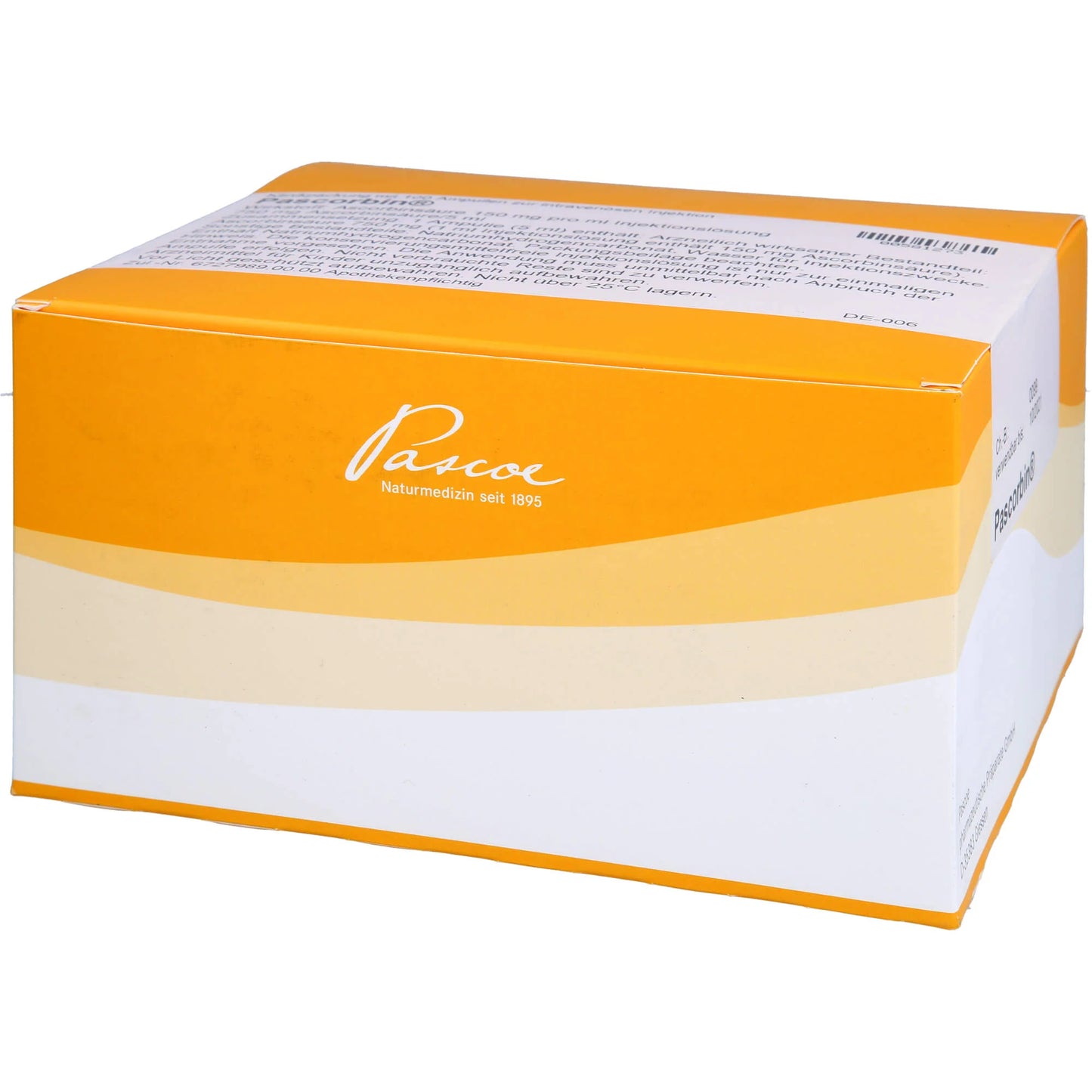 Pascorbin injection solution, 100 ampoules