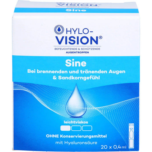 Hylo-Vision, 20 single-dose pipettes