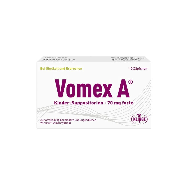 Vomex A 70 mg Kid's Suppositories