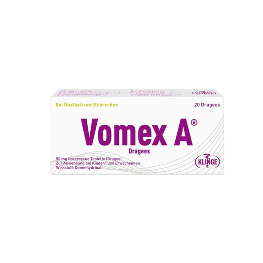 Vomex A dragees, 20 dragees