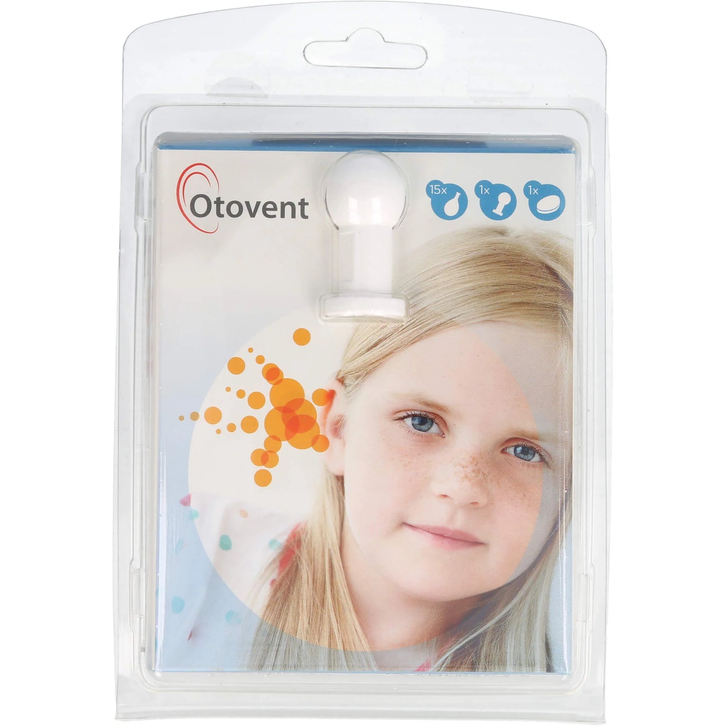Otovent system combination pack with nasal piece, membranes and insert