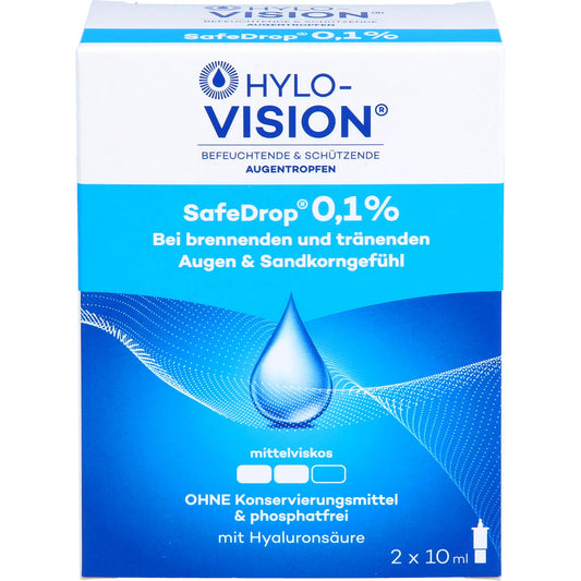 Hylo-Vision SafeDrop 0.1% solution, 20 ml