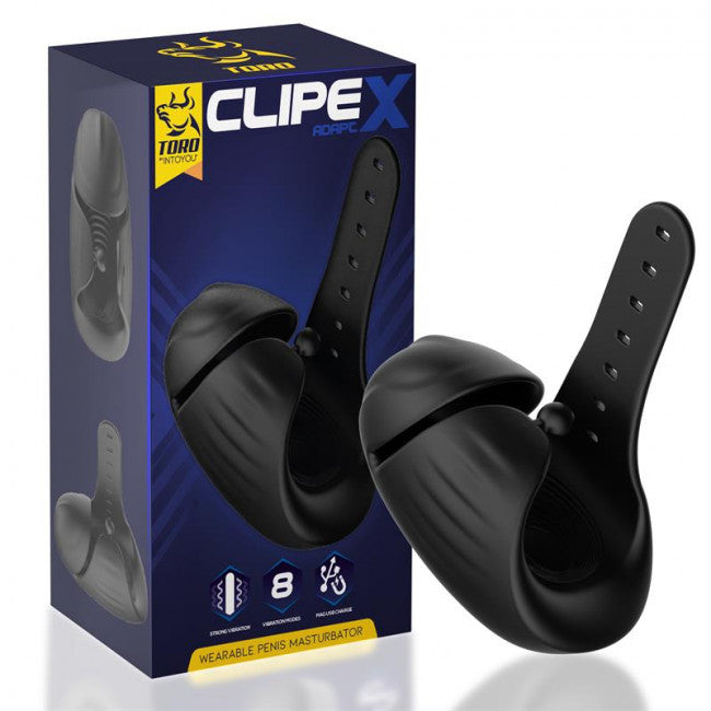 Toro Clipex Adjustable Male Masturbator with Clip System Black  My Dr. XM