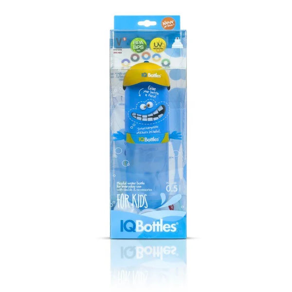 IQ Bottles HOMEBOY Blue water bottle