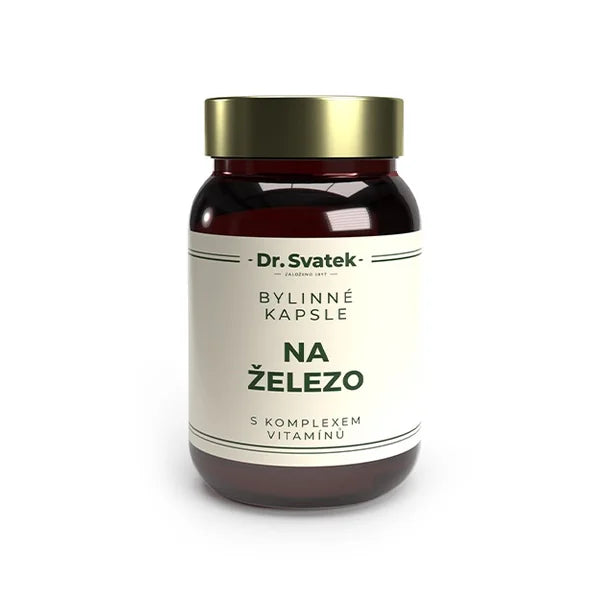 Dr. Svatek Herbal Capsules For Iron with Vitamin Complex 90 Capsules