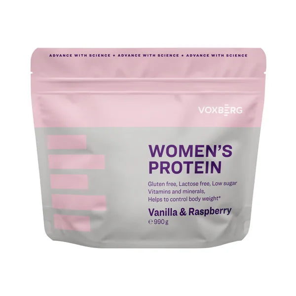 Voxberg Women's Protein Vanilla & Raspberry 990g
