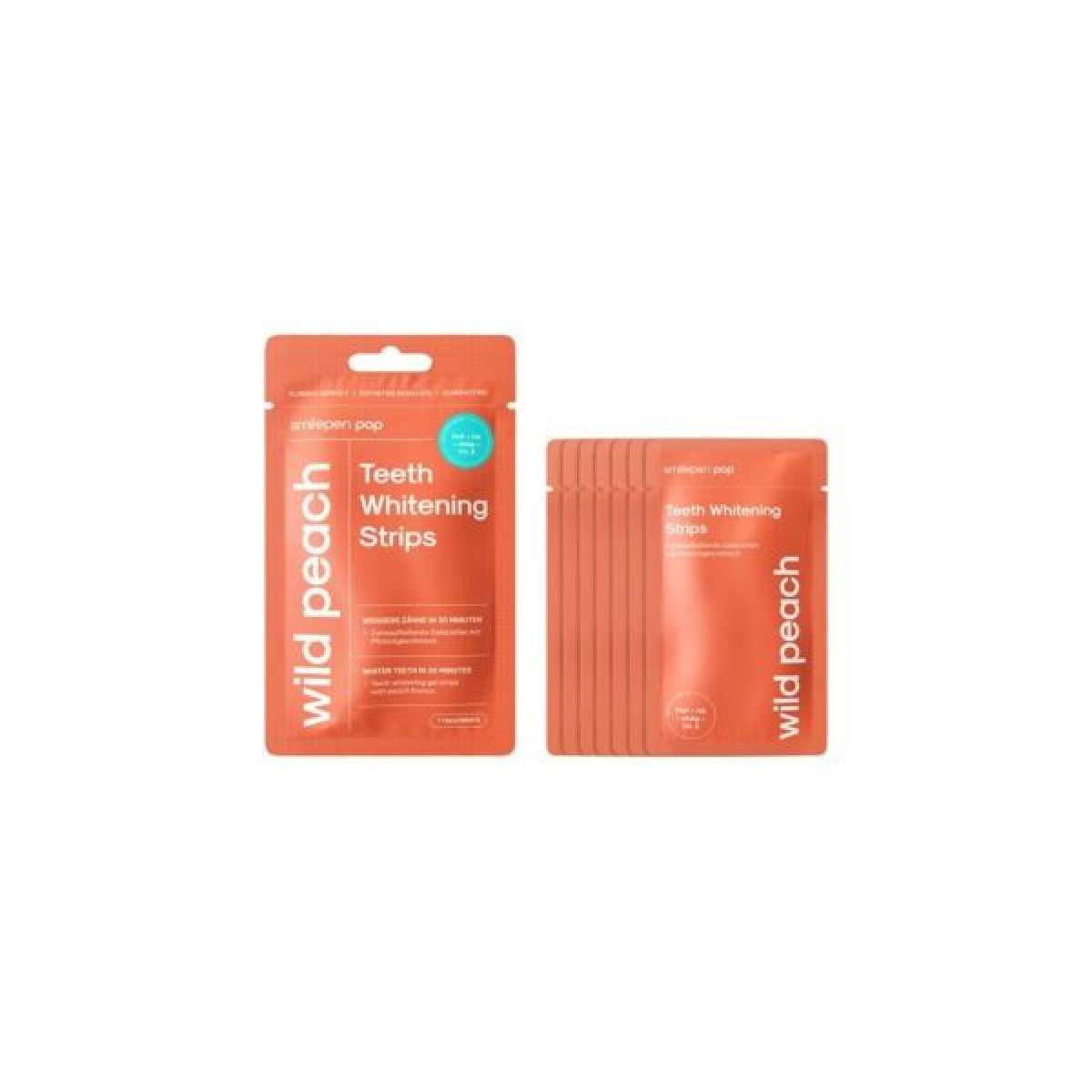 Smilepen Pop Wild Peach Teeth Whitening Strips 7 pcs