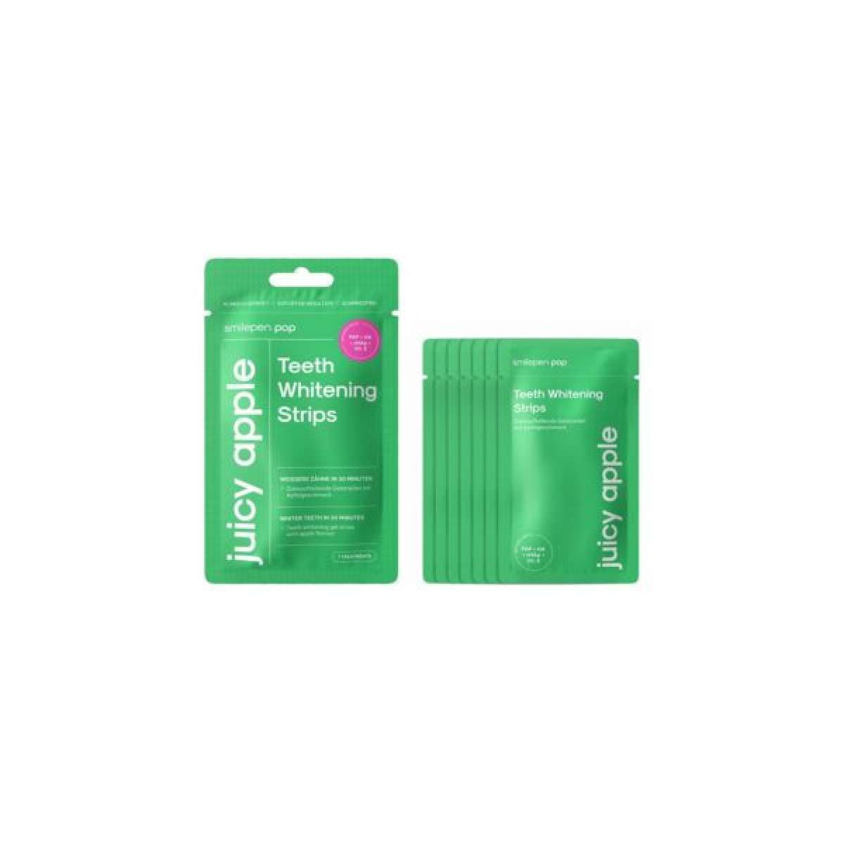 Smilepen Pop Juicy Apple Teeth Whitening Strips 7 pcs