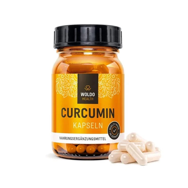 WoldoHealth Curcumin with Piperine 120 capsules