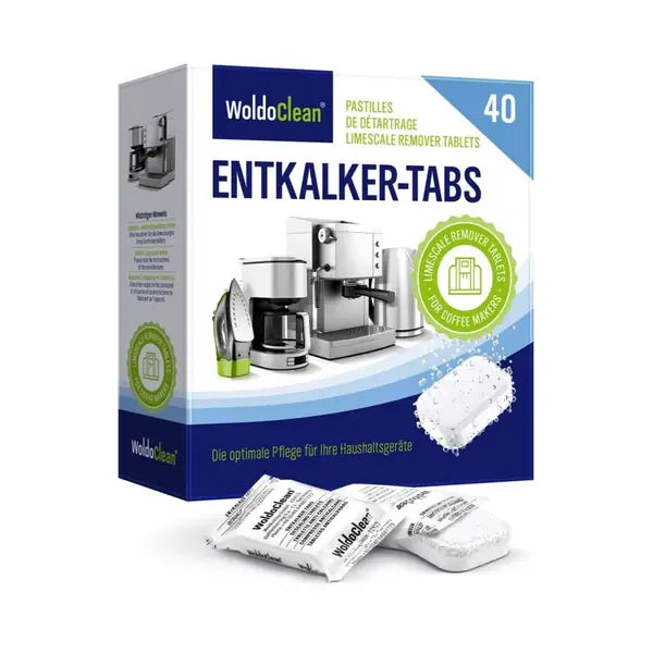 WoldoClean Descaling tablets for coffee machines 40 pcs – My XM