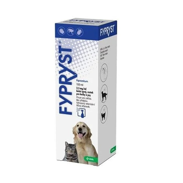 Fypryst 2.5 mg/ml cutaneous spray 100 ml