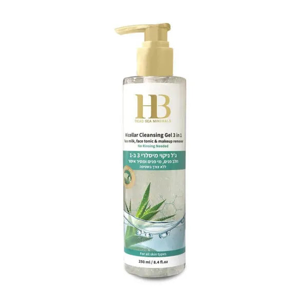 H&B Dead Sea Minerals Micellar Cleansing Gel 3-in-1; 250 ml