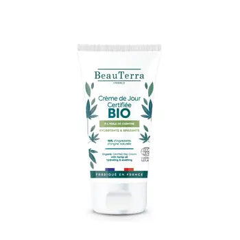 BeauTerra Day Cream Aloe Vera and Hemp BIO 50 ml