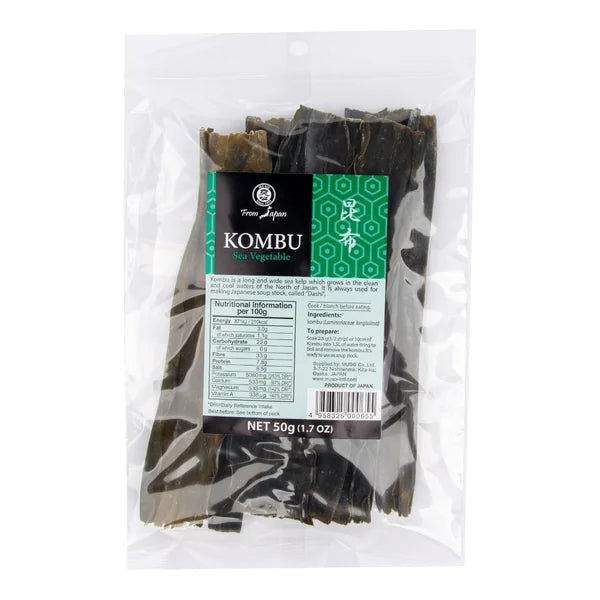 Muso Seaweed Kombu 50 g