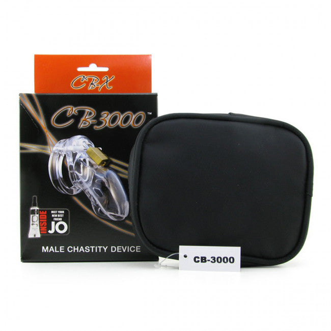 CB-X CB-3000 Male Chastity Device Clear