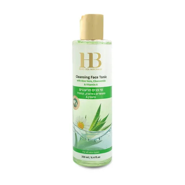 H&B Dead Sea Minerals cleansing face tonic with Aloe Vera 250 ml