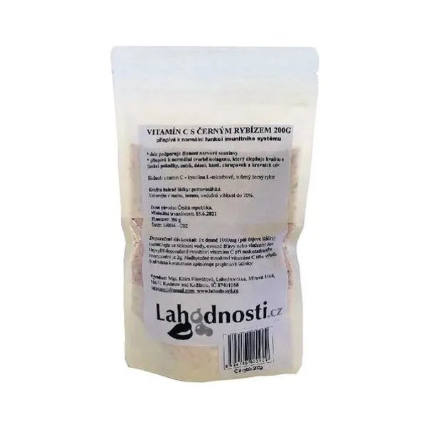 Delicious Vitamin C with black currant 200 g