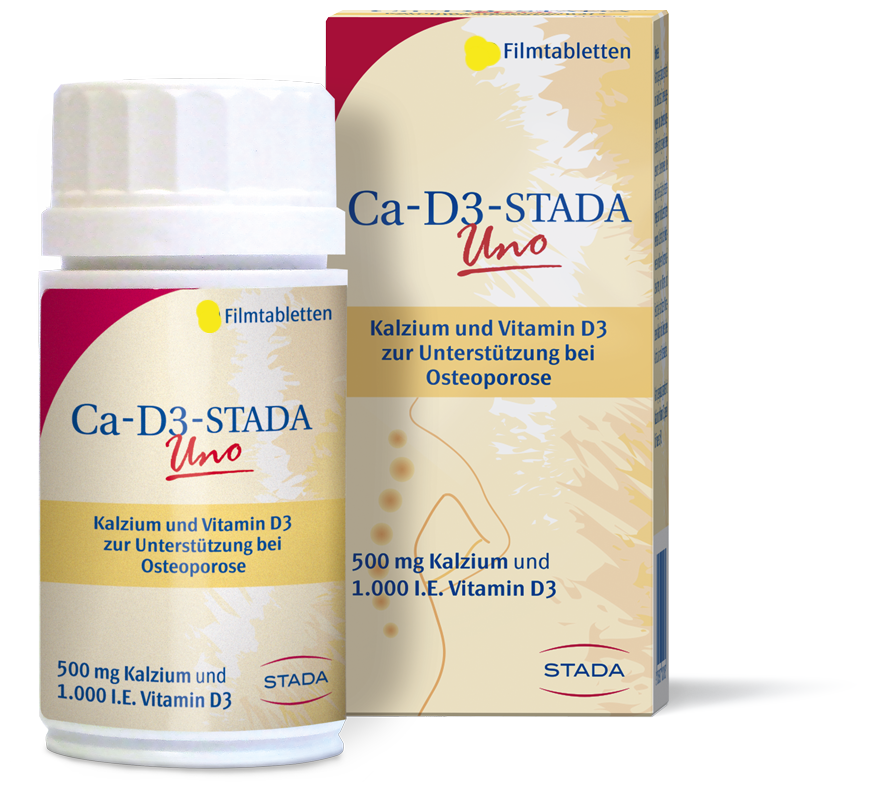 Ca-D3-Stada Uno 30 film-coated tablets