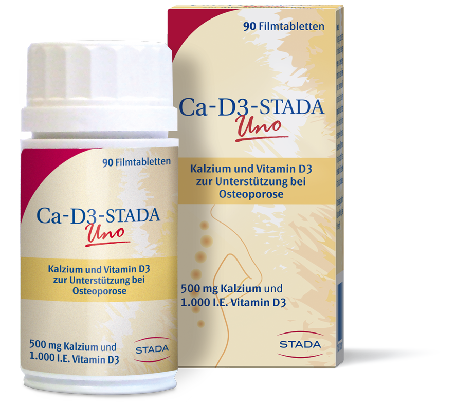 Ca-D3-Stada Uno 90 film-coated tablets