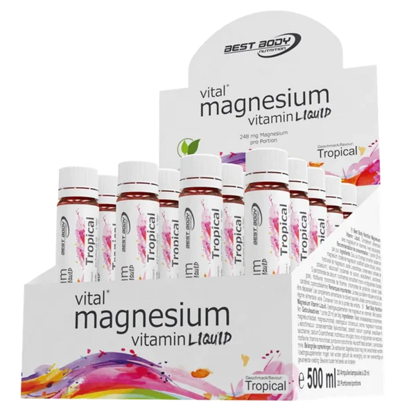 Best Body Magnesium vitamin ampoules 20 x 25ml - tropical