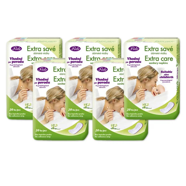 FIDE Postpartum pads - extra absorbent, breathable