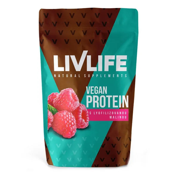 Livlife Vegan Protein with lyophilized raspberry 245 g