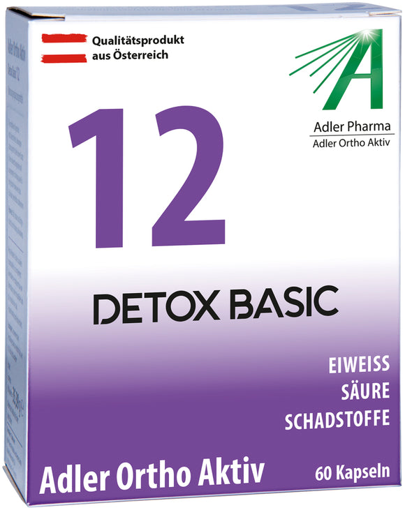 Adler Ortho Active No. 12 Detox Basic 60 capsules