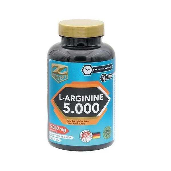 Z-KONZEPT L-arginine 5.000 - 100 capsules