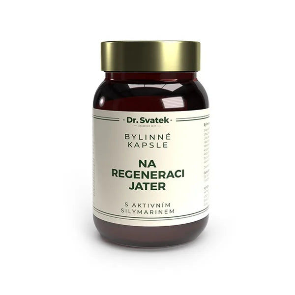 Dr. Svatek Herbal Capsules For Liver Regeneration with Active Silymarin 60 Capsules