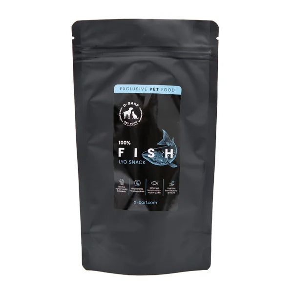 D-Barf Lyo fish pieces snack for dogs and cats 3 x 20 g