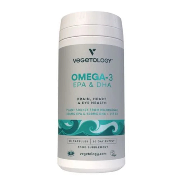 Vegetology Omega-3 EPA & DHA + D3 - 60 capsules