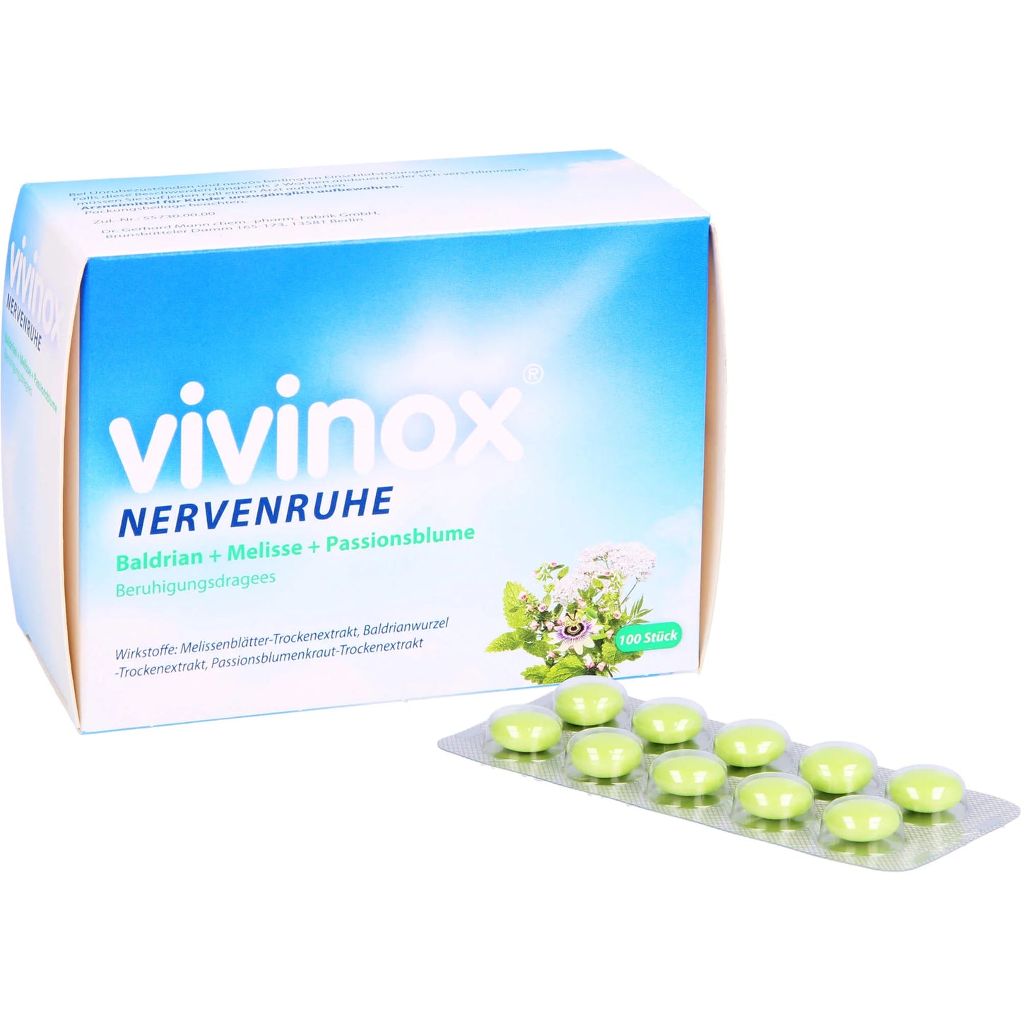 vivinox Nerve Calming Dragees
