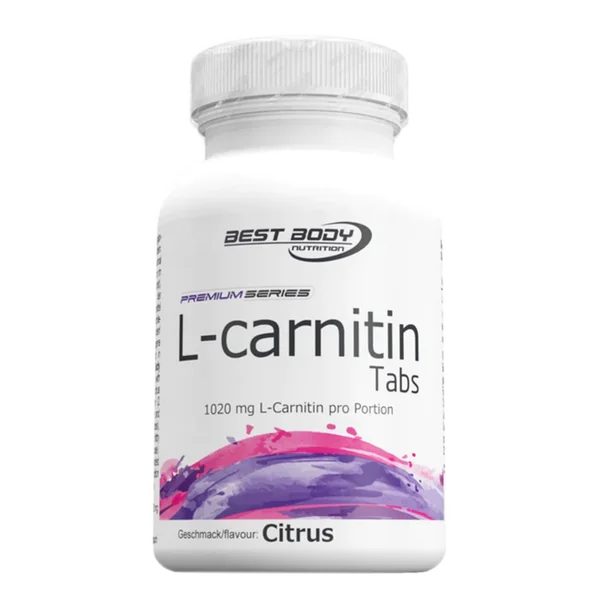 Best Body L-Carnitine tabs 60 tablets - citrus flavor