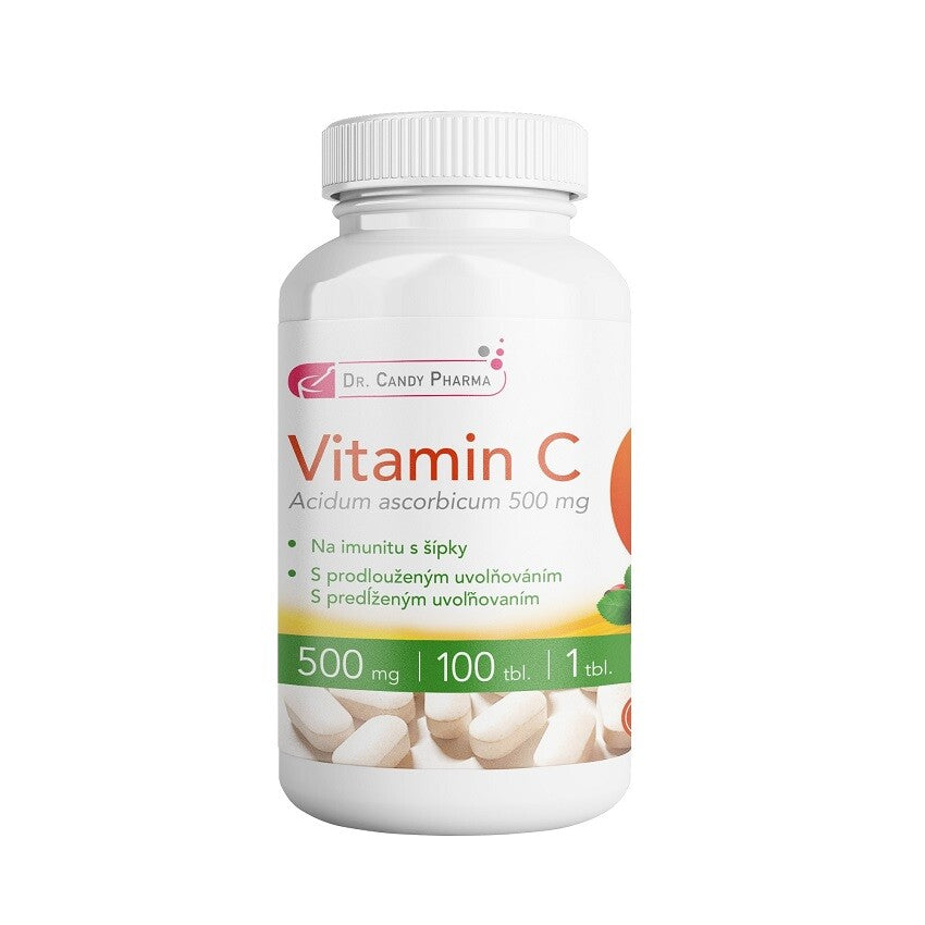 Dr. Candy Pharma Vitamin C 500 mg Premium 100 tablets