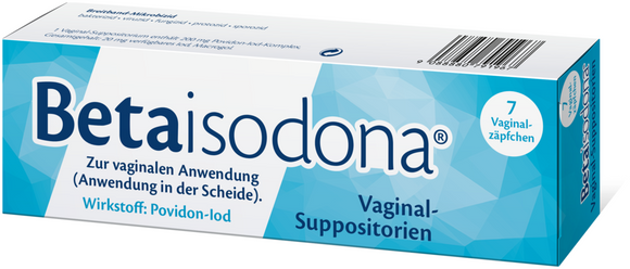 Betaisodona 7 vaginal suppositories
