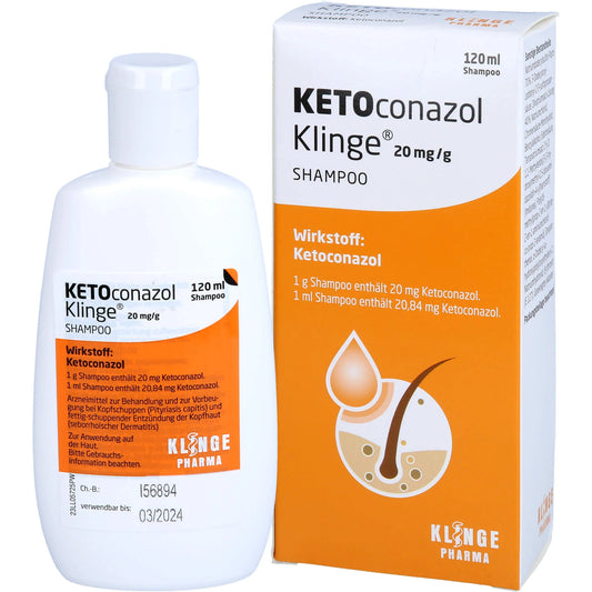 Klinge KETOconazole 20 mg/g Shampoo
