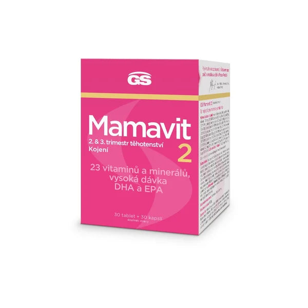 GS Mamavit 2 Pregnancy and breastfeeding 30 tablets + 30 capsules