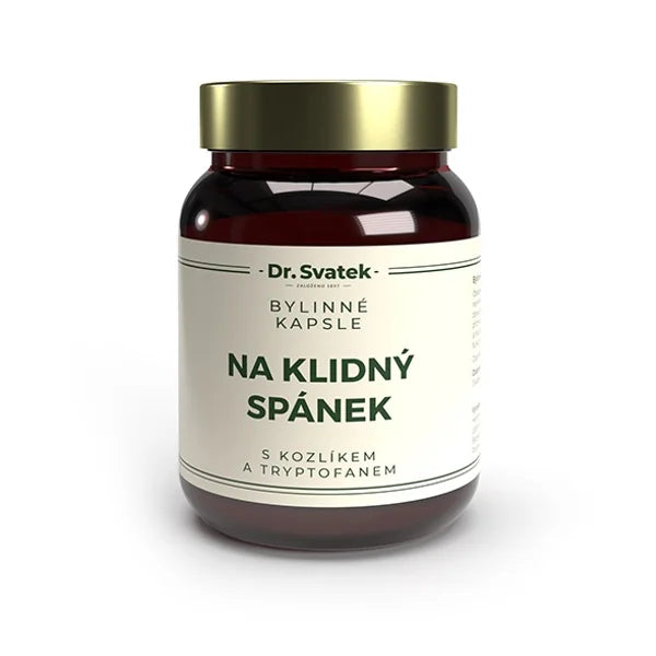 Dr. Svatek Herbal Capsules For a Peaceful Sleep with Valerian and Tryptophan 90 Capsules