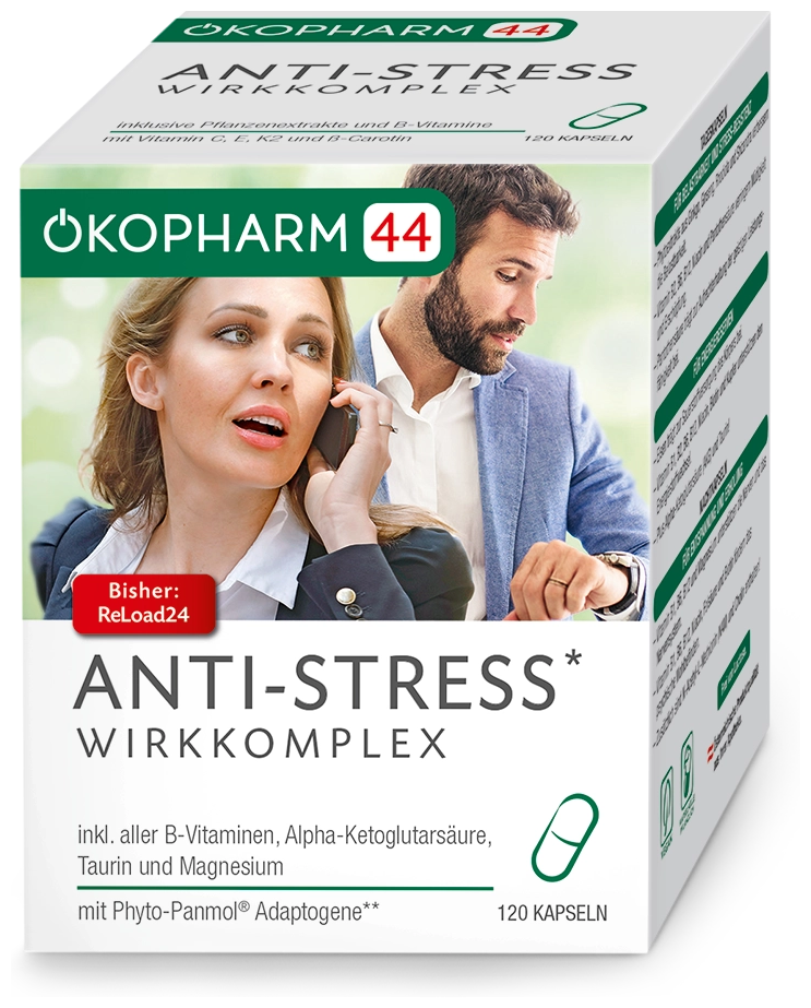 Ökopharm44 anti-stress active complex 120 capsules
