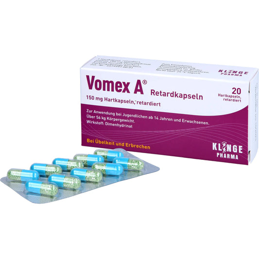 Vomex A prolonged-release 150 mg - 20 hard capsules