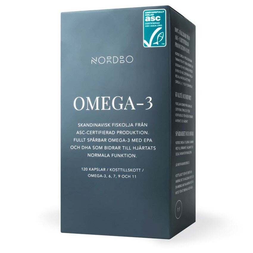 Nordbo Omega-3 - 120 capsules