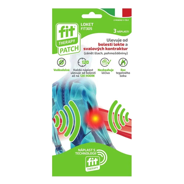 FIT Therapy Elbow Pain Relief Patch 3 pcs