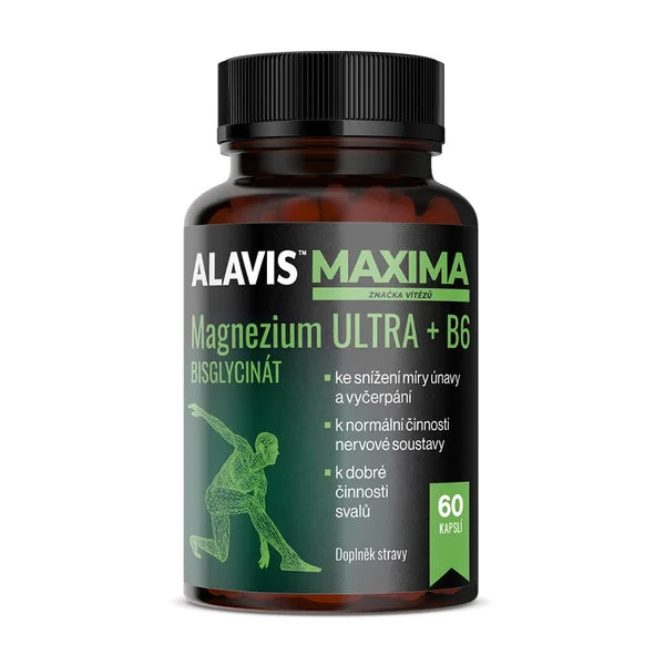 Alavis Maxima Magnesium Ultra+B6 - 60 capsules