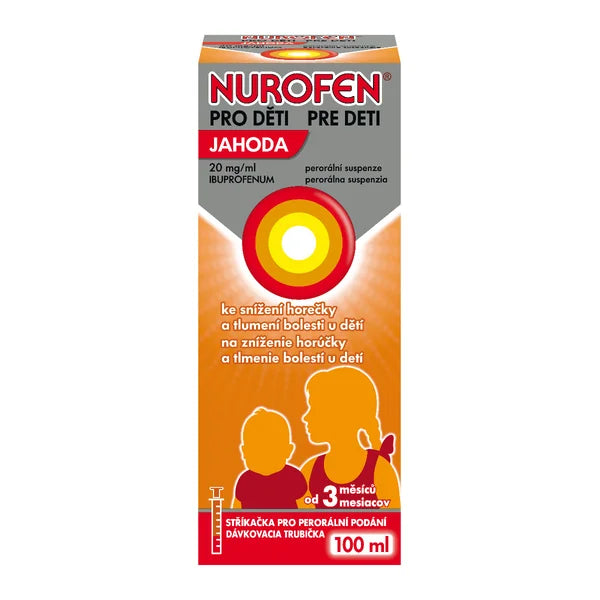 Nurofen for children strawberry suspension 100 ml