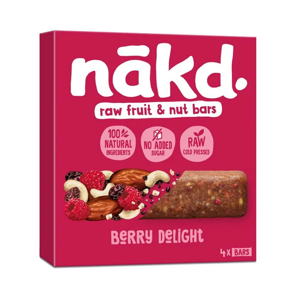 Nakd Bar Berry Delight 4x35 g