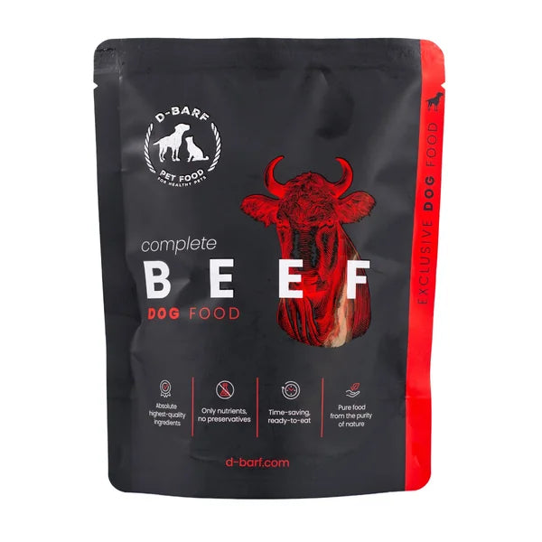 D-Barf Beef complete dog food