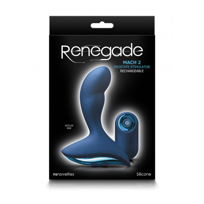 NS Novelties Renegade Mach 2 Prostate Stimulator Blue