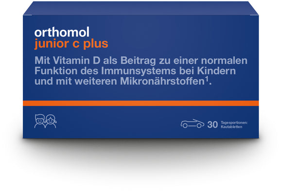 Orthomol junior C plus forest fruit 30 chewable tablets
