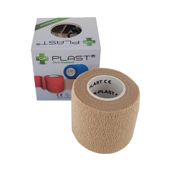 OK-plast Quick elastic plaster 50 mm x 450 cm beige