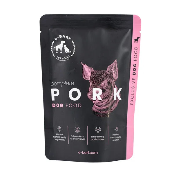 D-Barf Pork complete dog food
